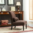 thumbnail image 5 of Roundhill Furniture Pisano Slipper Chair, Brown, 5 of 8