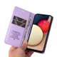 thumbnail image 4 of Funda para Samsung Galaxy A02S Estuche de Cuero PU Tipo Cartera con Ranuras para Tarjetas y Cierre Magnético, 4 of 5