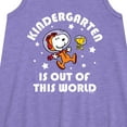 thumbnail image 2 of Peanuts - Kindergarten Is Out Of This World - Back to School - Toddler and Youth Girls A-line Dress, 2 of 5
