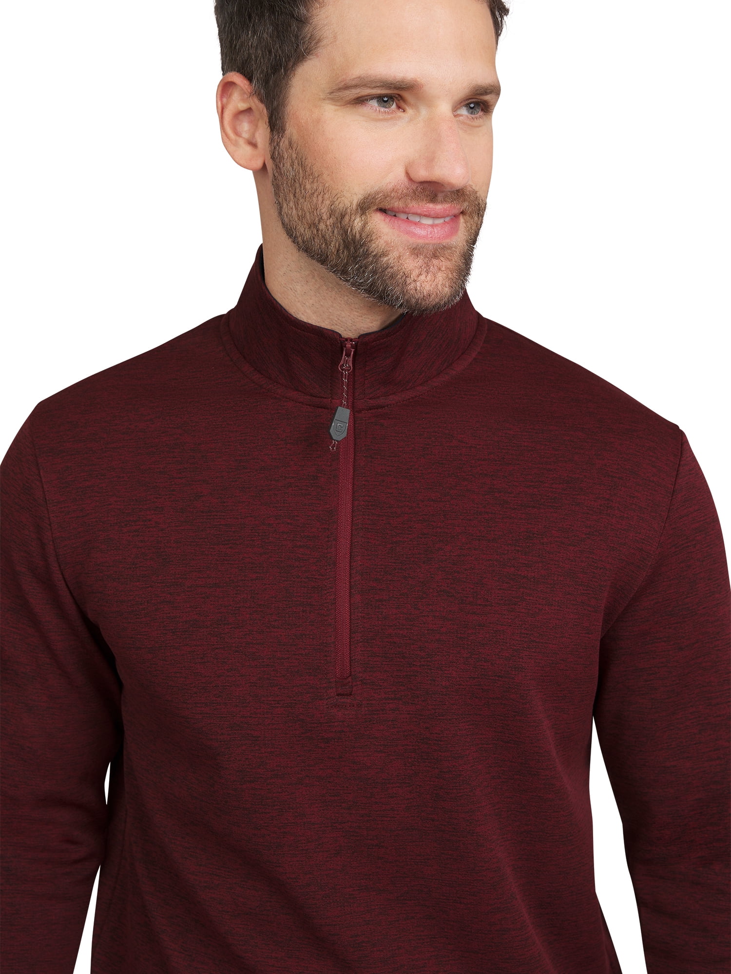 Chaps Golf Men's & Big Men's Fleece Quarter Zip Pullover Sweater, Sizes S-5XL