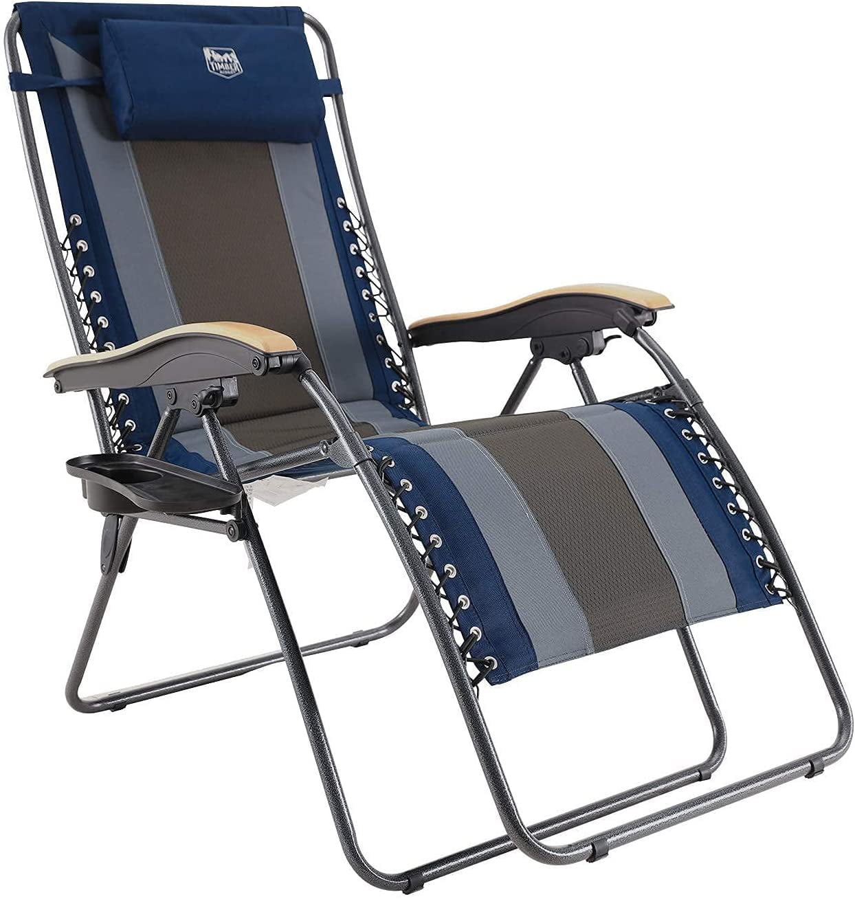 Yodudm Zero Gravity Lounge Chair, Full Padded Patio Chair with Cup