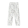 thumbnail image 5 of Goofa Rabbit Eating Printed Soft Pajama Pants for Men, Wide Leg Comfy Casual Lounge Yoga Pants-X-Large, 5 of 9
