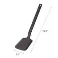 thumbnail image 7 of Yamazaki Home Floating Utensil - Four Styles, Black, Silicone, Spatula, Dishwasher Safe, Floating Design, No Assembly, 7 of 7