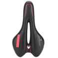 thumbnail image 2 of Sillín de bicicleta de carretera NikouMX sillín de carreras para bicicleta de montaña cómodo cojín para Asiento Negro y Rojo, 2 of 8
