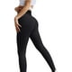 thumbnail image 1 of Pantalones de yoga de cintura alta para mujer Control de barriga Adelgazante Leggings texturizados para correr Entrenamiento Ruched Butt Lift Pants Adepaton WMZL-864-15, 1 of 3