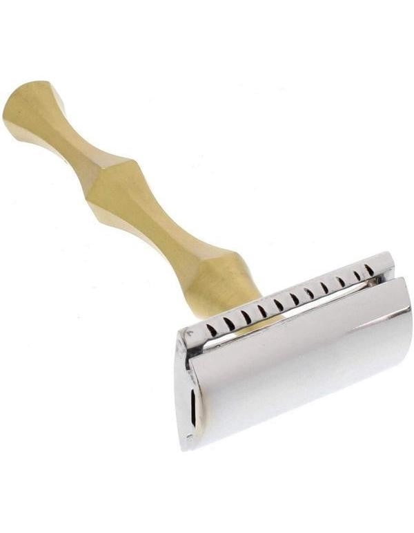 WCS Vintage Collection Razor 47BR, Brass-Open Comb