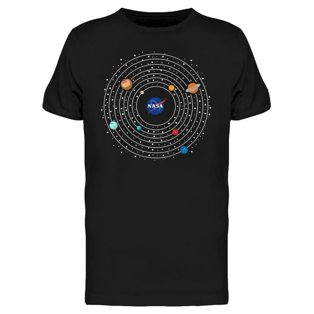 Playera NASA Para Hombre Sistema Solar Nasa T shirt Bodega Aurrera en linea