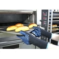 thumbnail image 5 of Nomex &Silicone Heat Resistant Oven Gloves,Long Sleeve Oven Gloves With FingersFor Grilling,Cooking, Baking,1 Pair (Long Glove), 5 of 7