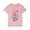 Pink, variant on AJTQTH Tops for Girls Boys Kids Unisex Short Sleeve Round Neck Tshirts Floral Print Tees Shirts Blouses Summer Casual Cotton Relaxed Fit Clothes Outfits Blue 3 Years