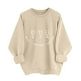 thumbnail image 6 of Jackets for Women Wine Glass Printed Long Sleeved Loose Casual Sweatshirt,Womens Sweatshirts Khaki S, 6 of 6