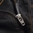 thumbnail image 5 of TIREOW Boys Skinny Ripped Denim Pants Elastic Slim Fit Fashionable Destroyed Jeans Zipper Button Down Denim Trousers, 5 of 9
