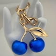 thumbnail image 4 of Giaone Charming Cherry Keychain Trendy Blue Cherry Key Rings For Fashionistas, 4 of 16