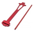 thumbnail image 1 of kurtrusly Second Floor Board Remote Control 1:12 Central Drive Shaft Modification Accessories Replacement for WLtoys 124016 124017 124018 Red, 1 of 1
