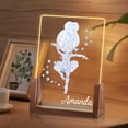 thumbnail image 1 of Luz de noche de ballet personalizada para niñas, regalos de cumpleaños de Navidad para niños personalizados, luz de noche de acrílico, decoración de guardería para bebé, lámpara de noche, regalos únic, 1 of 6
