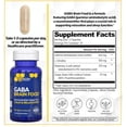 thumbnail image 2 of Natural Stacks Gamma-Aminobutyric Acid GABA Supplement 60 ct. - Deep Relaxation and Calm - Night Time Sleep Aid - Brain Food Formula Promotes GABA (Gamma-Aminobutyric Acid), 2 of 8