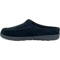 thumbnail image 5 of Clarks Men's Open Back Suede Sherpa Lined Clog Slippers (9 M US, Black), 5 of 6