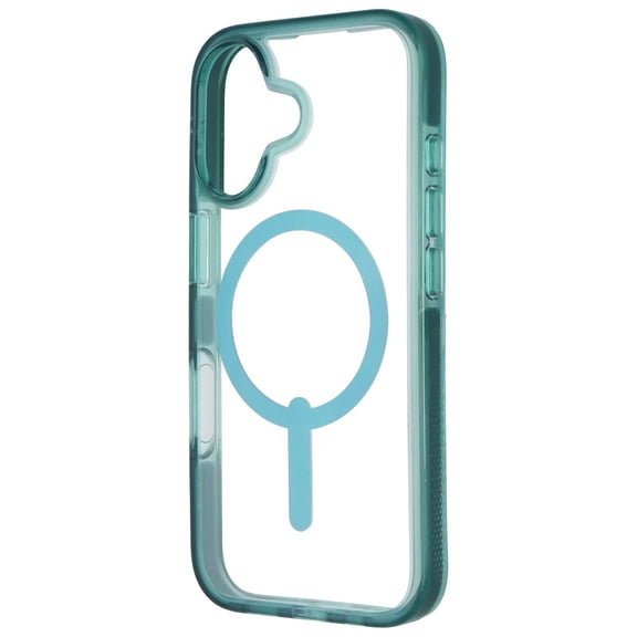 Open Box ZAGG Santa Cruz Snap Case for MagSafe for Apple iPhone 16 - Retro Blue