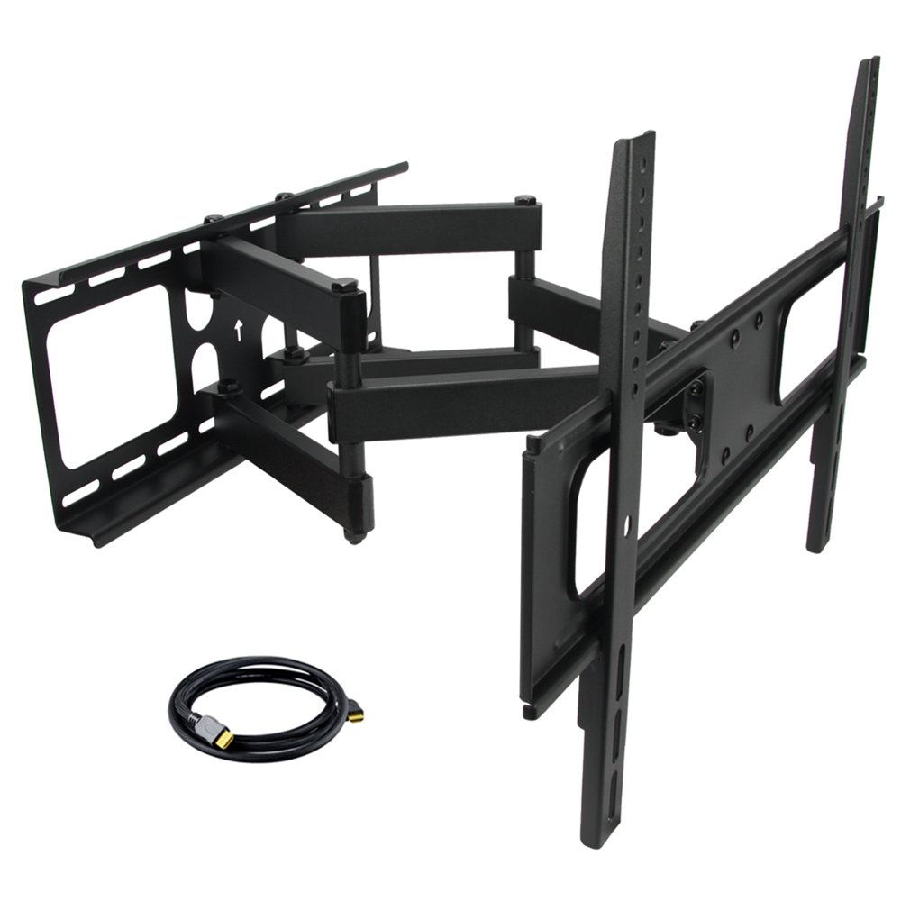 MegaMounts Full Motion Double Articulating Wall Mount for 3270 Inch