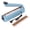 Blue - EU Plug 220V, variant on BIMZUC PFS-200 8 Inch Impulse Heat Sealer Manual Sealing Machine 300W Plastic Packaging Bag Sealer for Commercial and Home Use EU Plug 220V (13.39 inches / 34 cm)