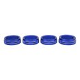 thumbnail image 4 of 4 anillos de interruptor de CA de aleación de aluminio, elegantes y resistentes al óxido, para consola central, reemplazo de cubierta para Tacoma 2016.-2022 Azul, 4 of 14