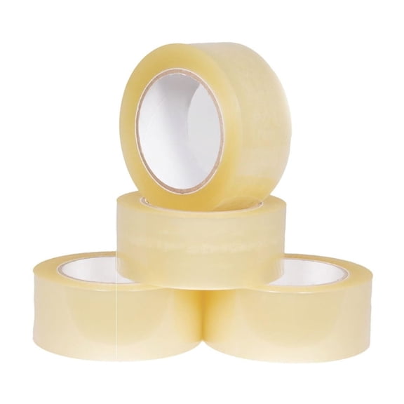 SSBM 2.83 Inch x 145 Yards Clear Packing Tape 1.5 Mil, 1248 Rolls Acrylic Packaging Tape for Sealing Boxes, Packing and Shipping