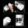 thumbnail image 4 of Advancent Molinillo de pimienta eléctrico, molinillo de sal de especias de acero inoxidable, ajustable, para el hogar, comedor, Hotel, café, Electrodomésticos Blanco, 4 of 6