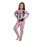 Minnie Mouse Toddler Long Sleeve Top and Pants Pajama Set, 2-Piece, Sizes 12M-5T