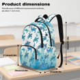 thumbnail image 7 of DISNIMO Sea Turtle Print 17 Inch School Backpack for Boys Girls, Multi Compartments Bookbag for Primary & Junior High Students with Water Bottle Holders, 7 of 7