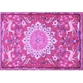thumbnail image 1 of Ahgly Company Indoor Rectangle Animal Purple Traditional Area Rugs, 8' x 10', 1 of 4