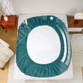 thumbnail image 5 of jejeloiu Rugby Game Sport Bed Sheets,Gray Green King Sheets For Football Gamer 4pcs, 5 of 7