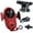 Red, variant on 15W Fast Wireless Car Charger Phone Holder - Auto Clamping Sensor, Suction Cup Mount for Dashboard/Windshield, 360° Rotation, QC3.0 Compatible, Thick Case Friendly, No Heat Charging