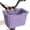 Purple, variant on GRANNY SAYS Kids Bike Basket, Front Bicycle Baskets for Kids, Small Wicker Bike Basket for Boys and Girls, Pink