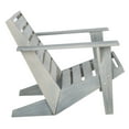 thumbnail image 4 of SAFAVIEH Lanty Transitional Outdoor Patio Adirondack Chair, Ash Grey, 4 of 11