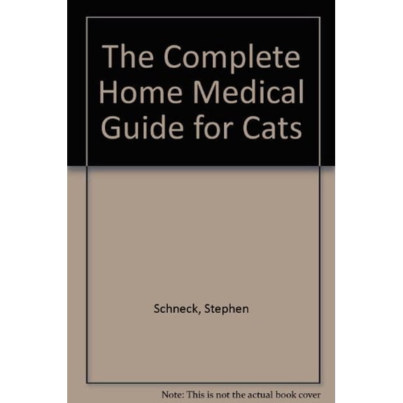 Pre-Owned Home Medicale Guide Cats