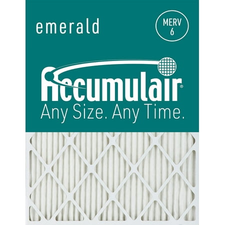 

Accumulair Emerald 8x20x1 MERV 6 Air Filter (4 pack)