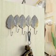 thumbnail image 2 of Leaves Hooks Holder Metal Hooks Golden Leaf Hooks Compatible With Hanging Gift S, 2 of 5