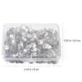 thumbnail image 2 of MasteelfCA 500 Pcs Piquets de Pouce Tête Ronde Nickel pour Tableau d'Affichage en Liège, 2 of 8