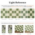 thumbnail image 6 of WIPONKEN 5'x7' Area Rugs for Living Room Modern Checkered Green Rugs for Bedroom Kitchen Non Slip Washable Geometric Contemporary Carpets for Home Office Dining Room Throw Rugs, 6 of 7