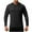 Black, variant on Chbgutlmr Hoodies for Men Athletic Workout Running Shirts Casual Sun Protective Pullover Long Sleeve Tops