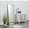 thumbnail image 3 of Metal frame rectangle mirror 20 inch in Brass, 3 of 3