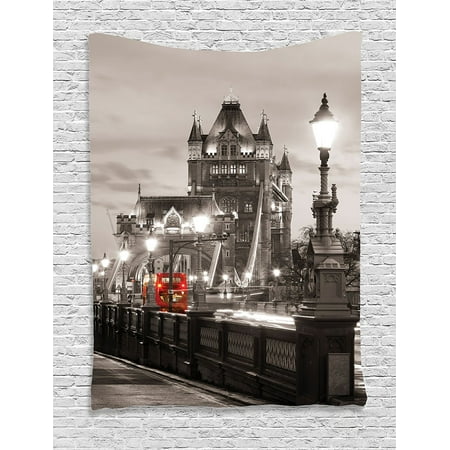 House Decor Tapestry Wall Hanging By London Themed Decor