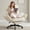 Beige, variant on Ultifit Big and Tall Office Chair With Swivel Armrests,Executive Criss Cross Desk Chair With Spring Pad,Computer Chair With Headrest & Footrest,Beige