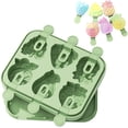 thumbnail image 5 of Hearthoom Fruit Popsicles Molds,Silicone Popsicle Mold,Reusable Ice Cream Molds for Homemade Popsicles Easy to Fill & Clean 4 Pcs,Multicolor, 5 of 9