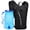 Black, variant on Running Hydration Vest, Hiking Backpack with 2L Water Bladder for Cycling Rave for Men Women