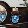 thumbnail image 2 of Diamond Painting Kit Candle Holder Blue Dinosaur 5D Relief Design Candle Decorates offices, bedrooms and other spaces An excellent gift choice, 2 of 7