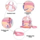 thumbnail image 4 of Mochila Transparente, Bandolera Transparente de Un Solo Hombro, Correa Desmontable, Cierre de Cremallera Resistente, Ideal para Estadios, Playa, Piscina, Conciertos, Deportes y Viajes. 18 X 22 X 11 C, 4 of 7