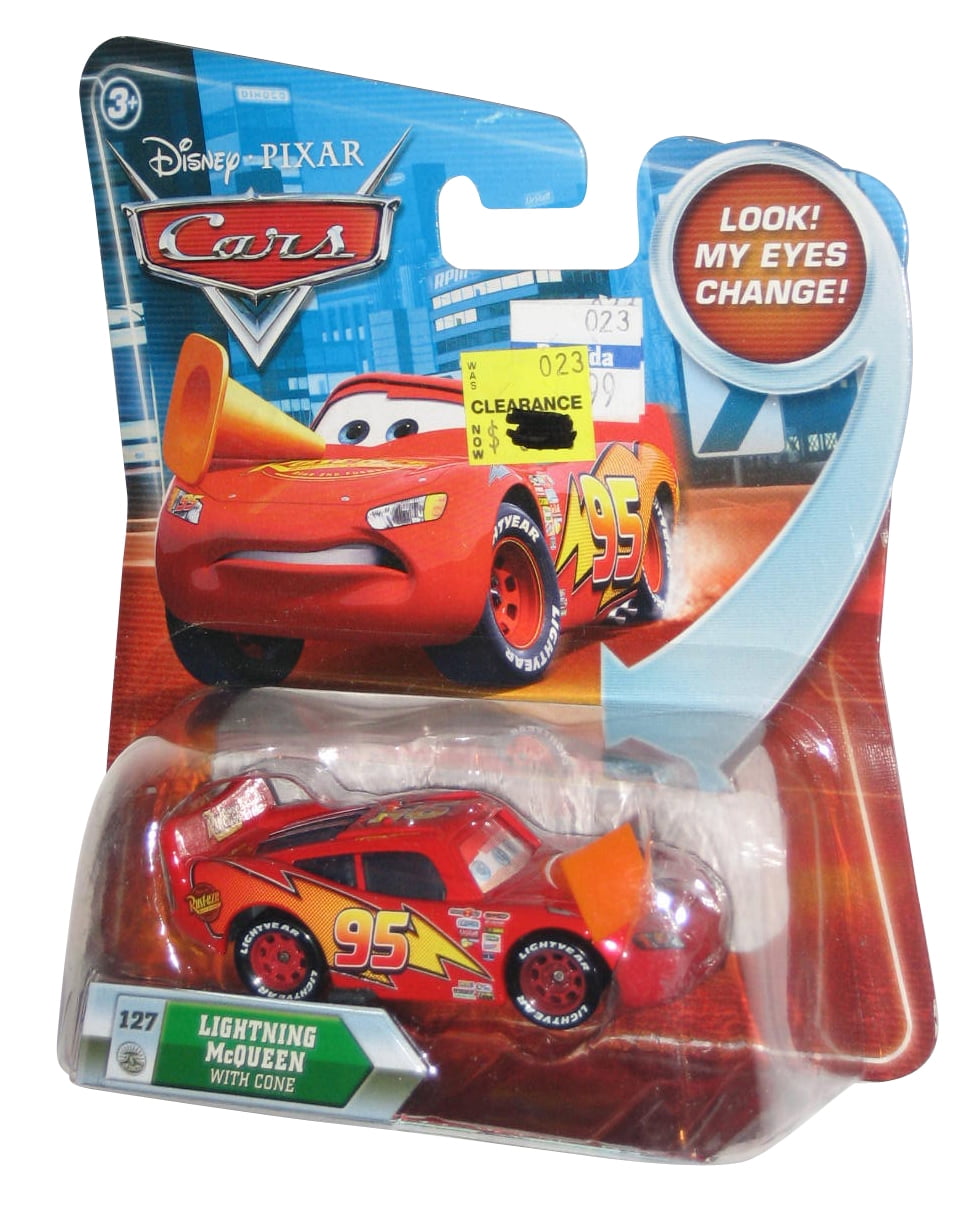 lightning mcqueen with cone