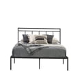 thumbnail image 5 of JERFIT Queen Bed Frame with Headboard, Black Engineered Wood Platform Bed with Storage, Modern Bedroom Furniture, Easy Assembly, 5 of 10