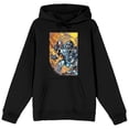 thumbnail image 4 of Justice League Customized Cyborg Men's Black Hoodie-Medium, 4 of 5