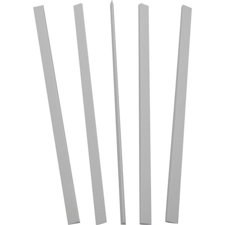 Binding Bars Only, White, 11 x 1/8, 100/BX